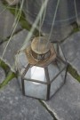 Sekskantet lanterne i glass og metall fra Ib Laursen. thumbnail