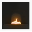Square 180 , Bilde lyver litt, det er er en sort plate bak flammene ikke en stor glassplate thumbnail
