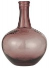 Glassballong, vase i malva glass. thumbnail