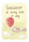 102807 - Gratulerer så utrolig stolt av deg thumbnail