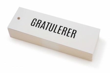 Kort, Gratulerer