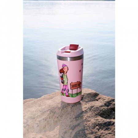Termokopp Rosa - Hjertets vei