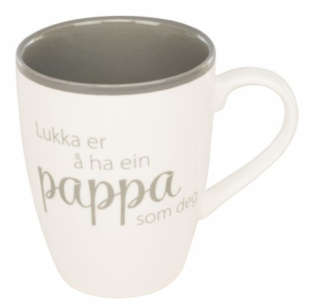 Lykken er å ha en pappa som deg