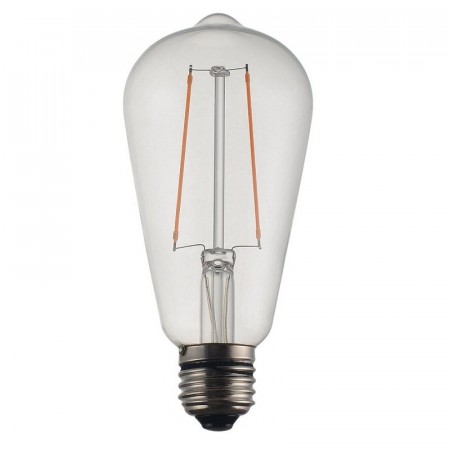 Vintage LED Filament Edison Clear 58mm