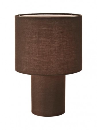  Leah Bordlampe 28 cm brun