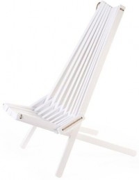 EcoFurn EcoChair Bjørk - Hvit Skandinavisk treverk