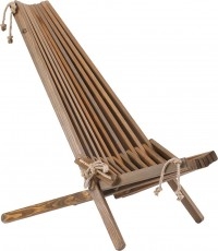 EcoFurn EcoChair Furu - Brun farget Skandinavisk Treverk
