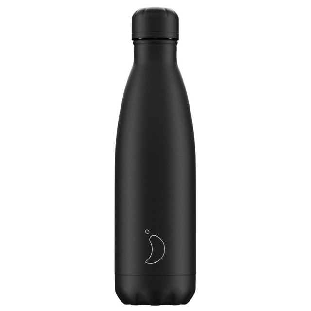 Chillys bottles Monokrome All Black