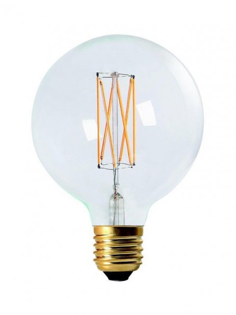 Elect Led Filament 1-2-3 Steg Innebygd Dimmer E27, 95 mm