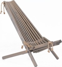 EcoFurn EcoChair Grå Skandinavisk treverk