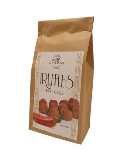 Sjokolade trøfler med Chili 100g 