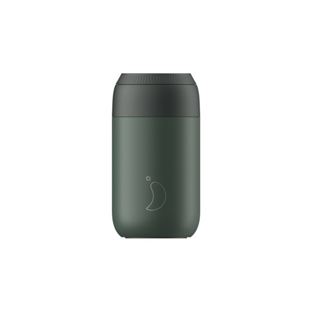 chillys bottles coffe cup pine green