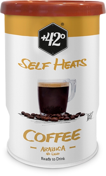 + 42 Deegres Coffee Arabia uten sukker 6 pk