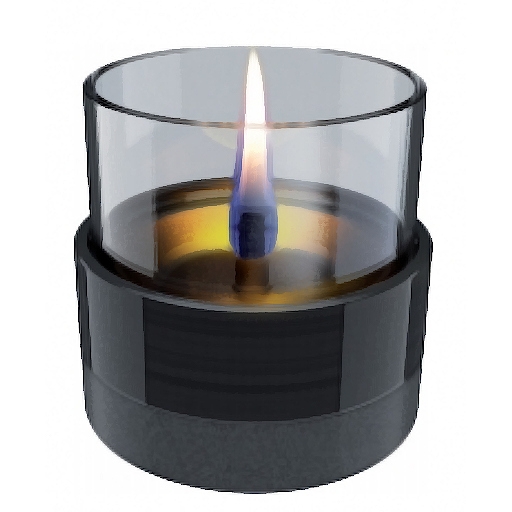 Tenderflame Rosie 10cm Black smoke.