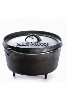 Valhall Outdoor Støpejernsgryte- 13 liter.